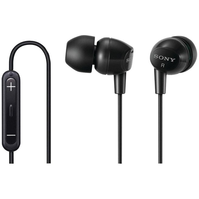 Sony black DR-EX12IP in-ear headphones-sale-02