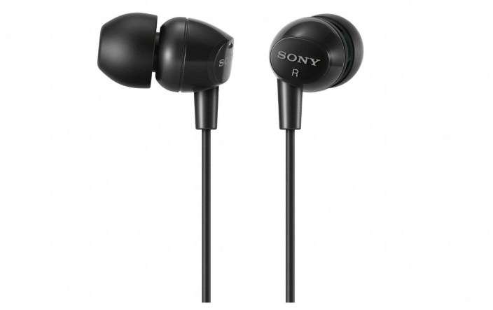 Sony black DR-EX12IP-in-ear headphones-sale