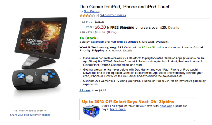 Duo Gamer-controller-iPad, iPhone-sale-02