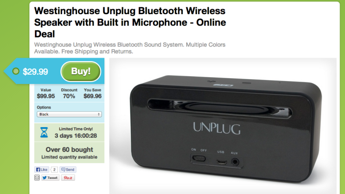 Westinghouse-Unplug-Bluetooth-wireless speaker-built-in mic-sale 06