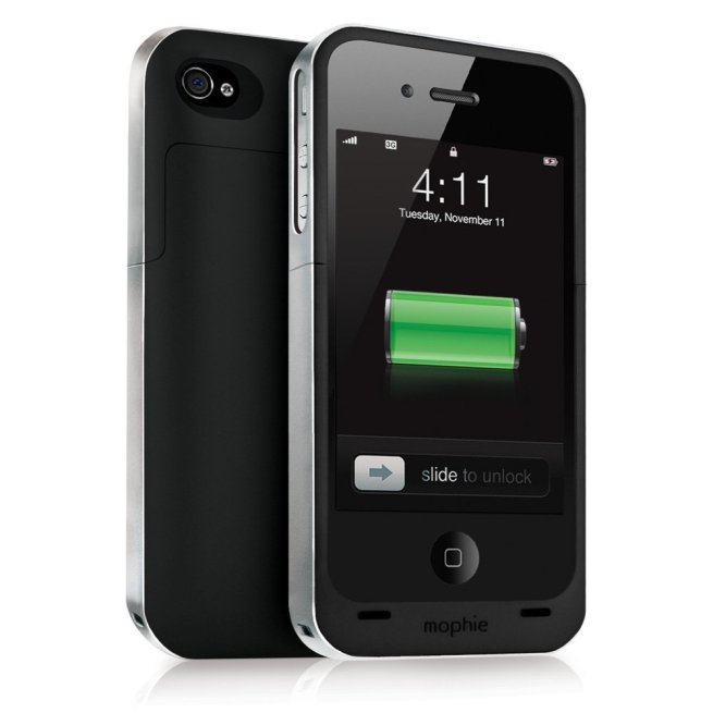 Mophie-Juice-Pack-Air-Charging-Battery-Case for-Apple-iPhone-4-and-4S-Refurbished