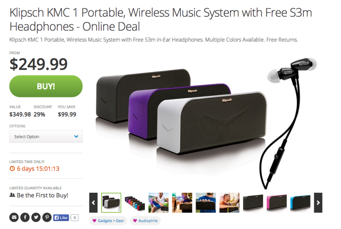 Klipsch KMC 1 Portable Wireless Music System-sale-02