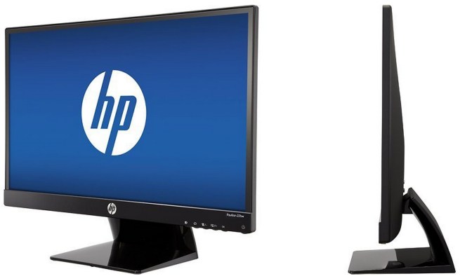 HP - Pavilion 22bw 21.5%22 IPS LED HD Monitor