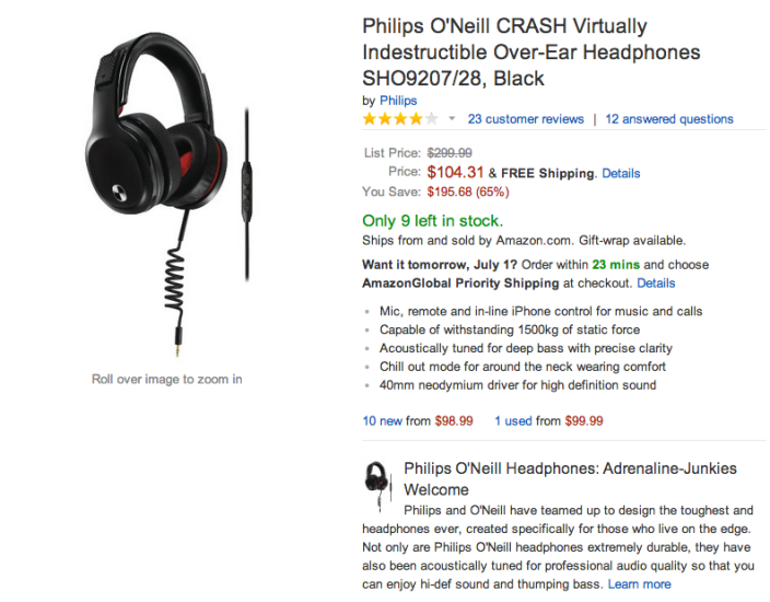 Philips O'Neill CRASH %22Virtually Indestructible%22 Over-Ear Headphones-sale-01