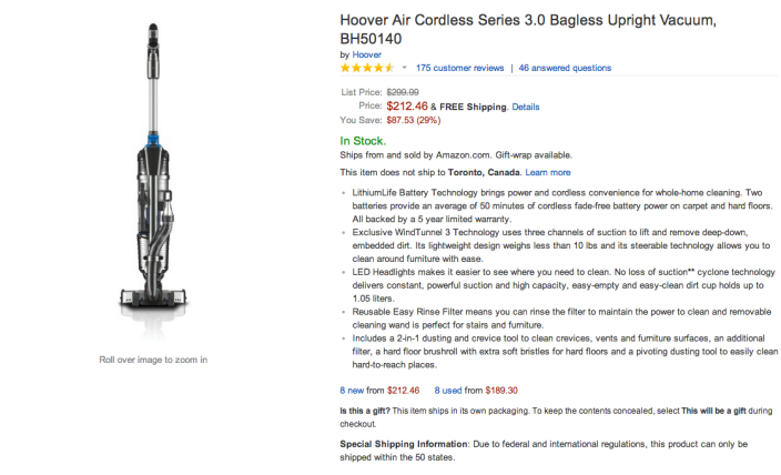 Hoover Air Cordless Series 3.0 Bagless Upright Vacuum-sale-03
