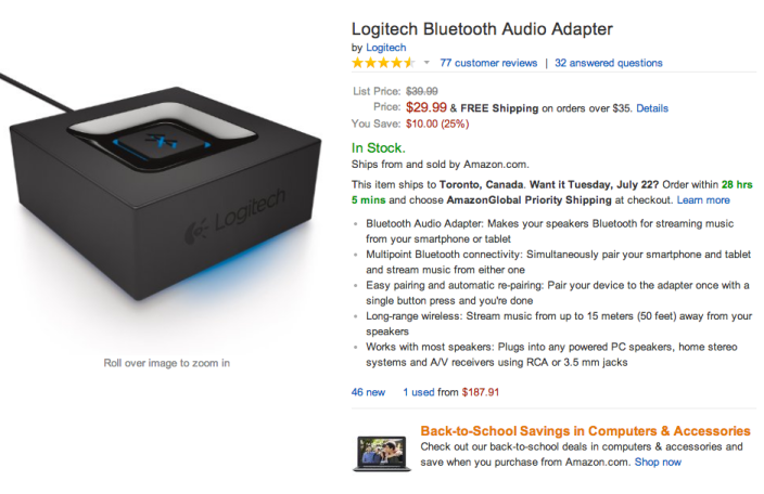 Logitech Bluetooth Audio Adapter-sale-Best Buy-Amazon-sale-01