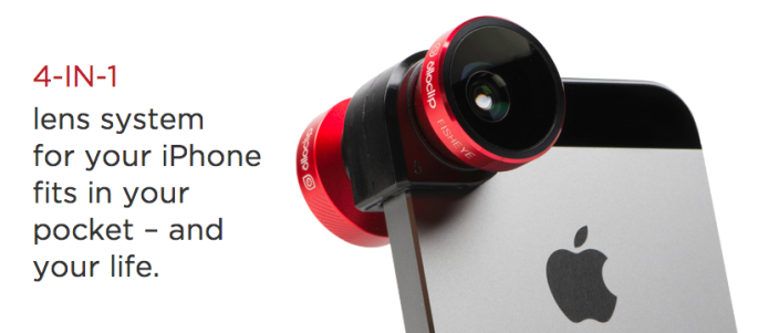 Olloclip Camera Lens in red & black-sale-01