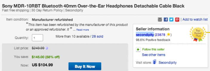Sony MDR-10RBT Bluetooth Over-Ear Headphones in black-sale-02