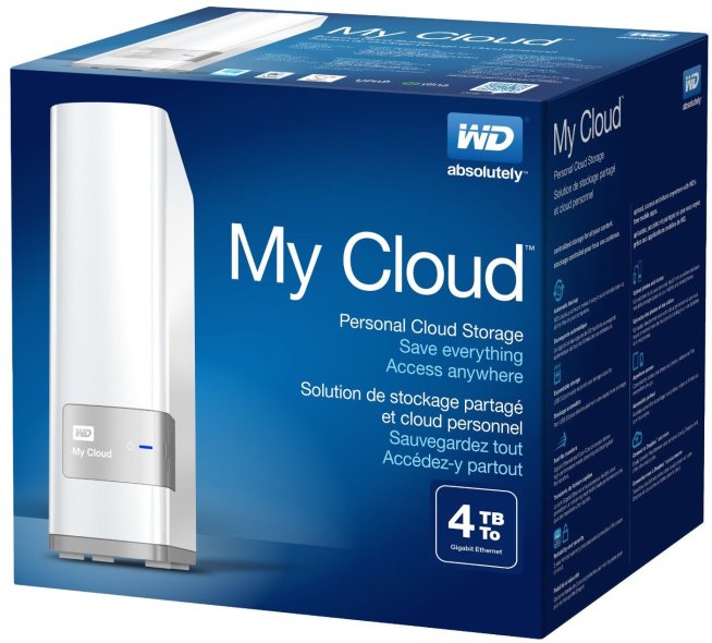 WD My Cloud 4TB Personal Cloud Storage (NAS)