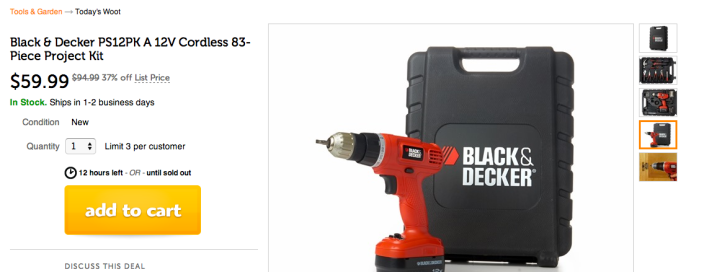 Black & Decker 12v Drill Tool Accessory Kit-sale-03