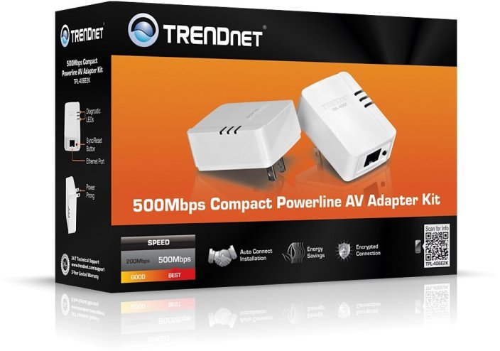 TRENDnet 500 AV Nano Adapter Powerline Kit (TPL-406E2K)-sale-01