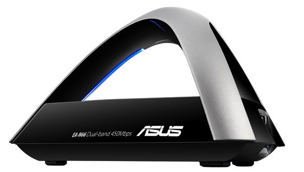 ASUS Dual Band N450 Ultra-Fast Wireless 3-In-1 (AP, Repeater, Ethernet) Adapter (EA-N66)-sale-01