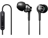 Sony® MDR-EX38IP:BLK In-Ear Earbuds, Black
