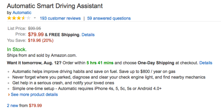 automatic-smart-driving-amazon-deal