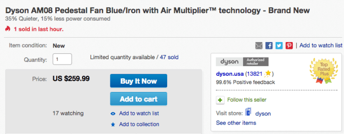 Dyson AM08 Pedestal Fan with Air Multiplier-sale-02