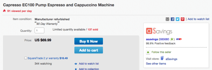 Capresso EC100 Pump Espresso and Cappuccino Machine-sale-02