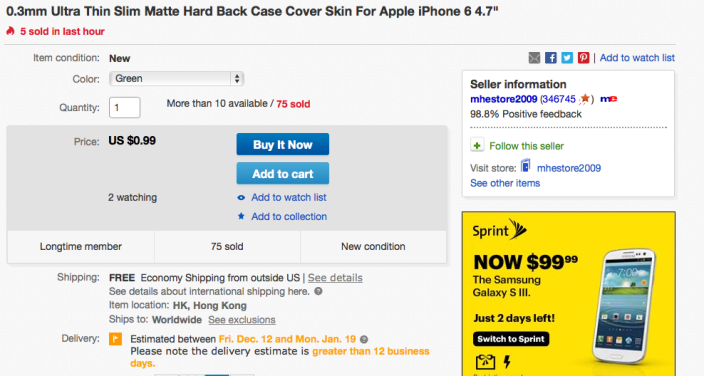 ultra-thin-iphone-6-case-ebay-deal