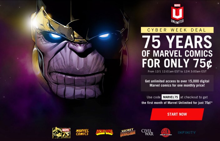 Get unlimited access to over 15,000 digital Marvel comics