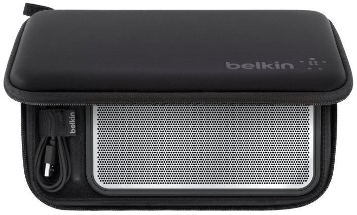 Belkin FUSIVE Slim Portable Bluetooth Speaker, Wireless in black:silver (B003PL0AME:G2A1000bkBLK)-sale-03