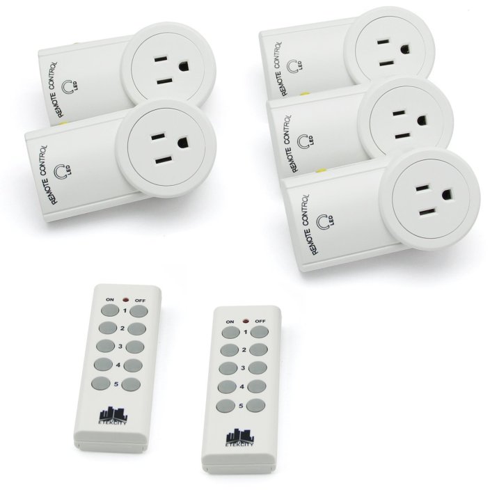 Etekcity self learning outlets 5-pack