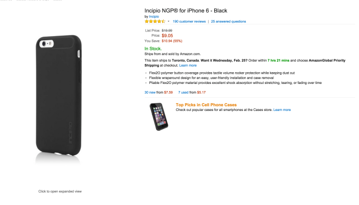 Incipio NGP case for iPhone 6 in black-sale-03