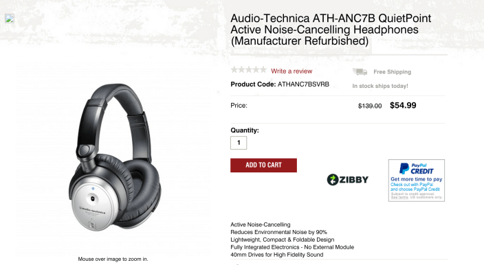 Audio-Technica ATH-ANC7B QuietPoint Active Noise-Cancelling Headphones-sale-02