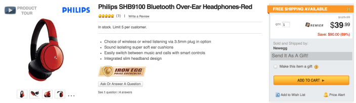 Philips SHB9100 Bluetooth Over-Ear Headphones-sale-03