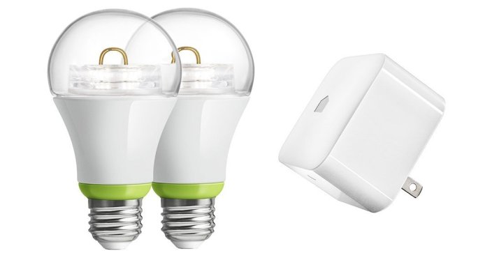 GE Link Starter Kit, PLINK-SKIT, Wireless, A19 LED Light Bulb-sale-01