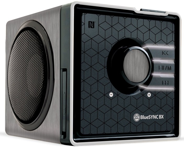 GOgroove BlueSYNC BX Portable Multimedia Bluetooth Speaker with NFC Technology and Removable Battery