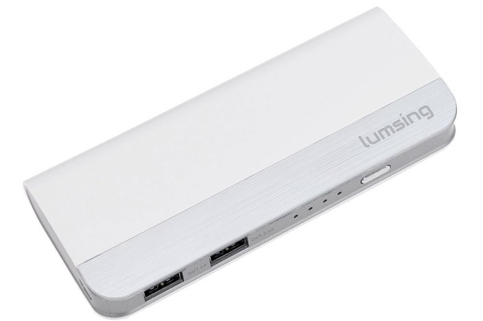 Lumsing 10400mAh Portable Power Bank Dual USB External Battery Charger