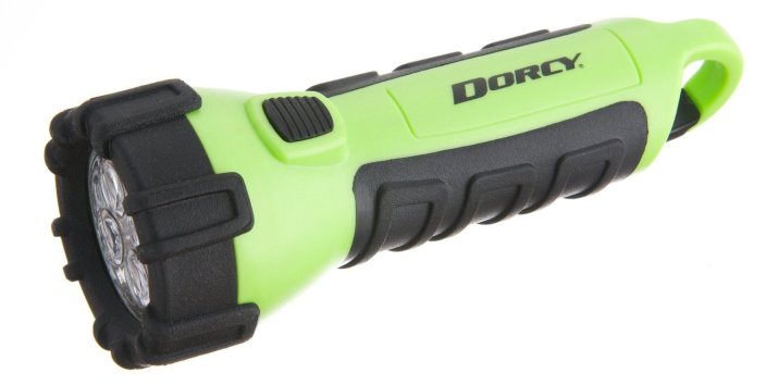Dorcy Floating Waterproof LED Flashlight with Carabineer Clip (41-2513)-sale-01