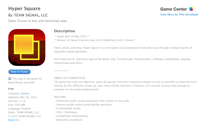 Hyper Square-iOS-Free App of the Week-06