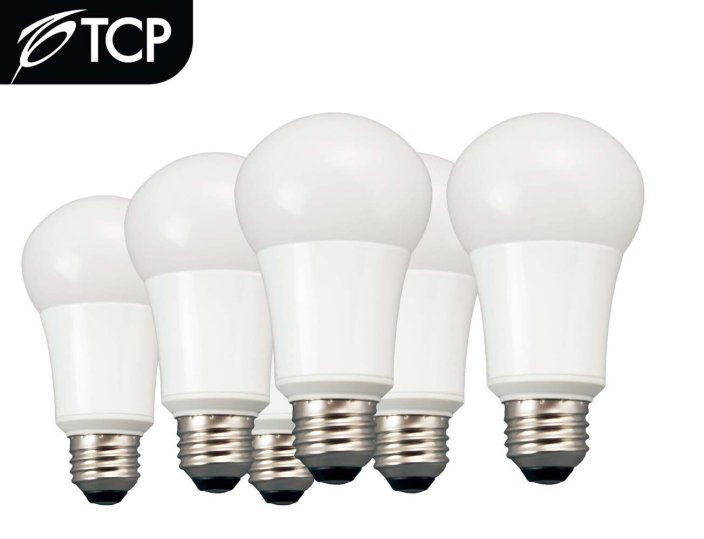 6-Pack TCP LA1027KND6 LED A19 60 Watt Equivalent Soft White (2700K) Light Bulb-sale-01