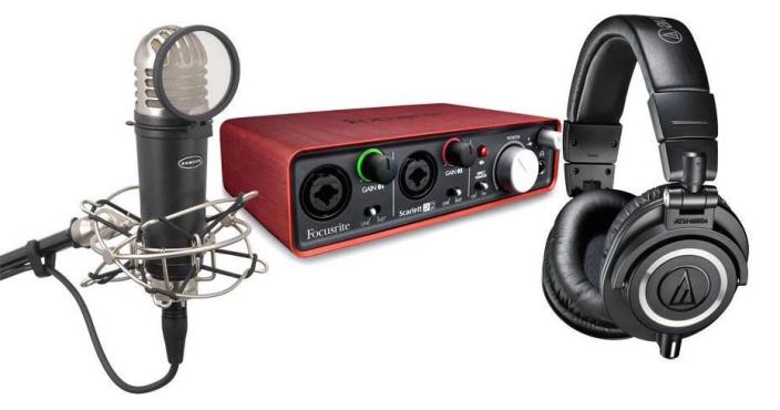 Audio-Technica ATH-M50x-Scarlett-bundle