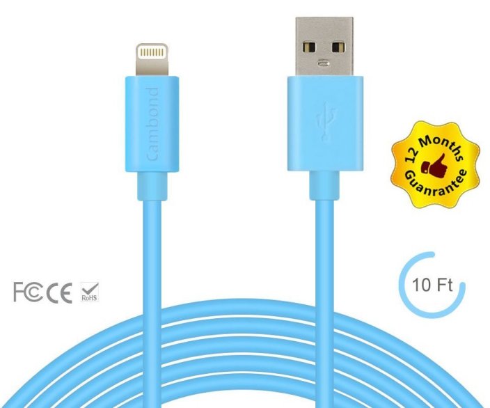 Apple Certified Cambond® 8 Pin Data Sync Lightning Cable