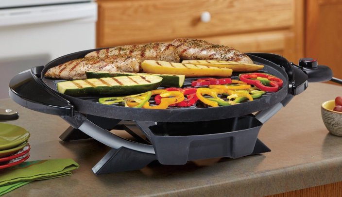 George Foreman GFO240S Indoor:Outdoor Electric Grill-sale-01