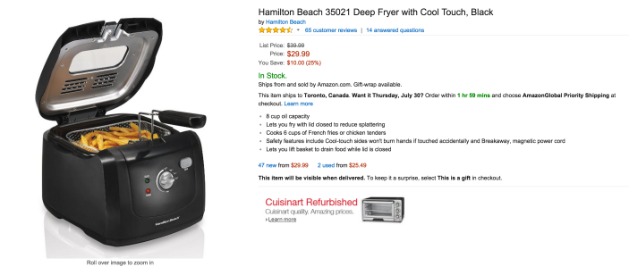 Hamilton Beach Deep Fryer with Cool Touch (35021)-sale-02