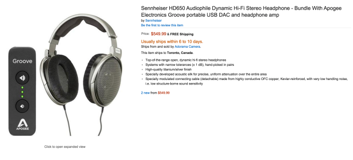 Sennheiser HD650 Audiophile Dynamic Hi-Fi Stereo Headphones-sale-01-Apogee