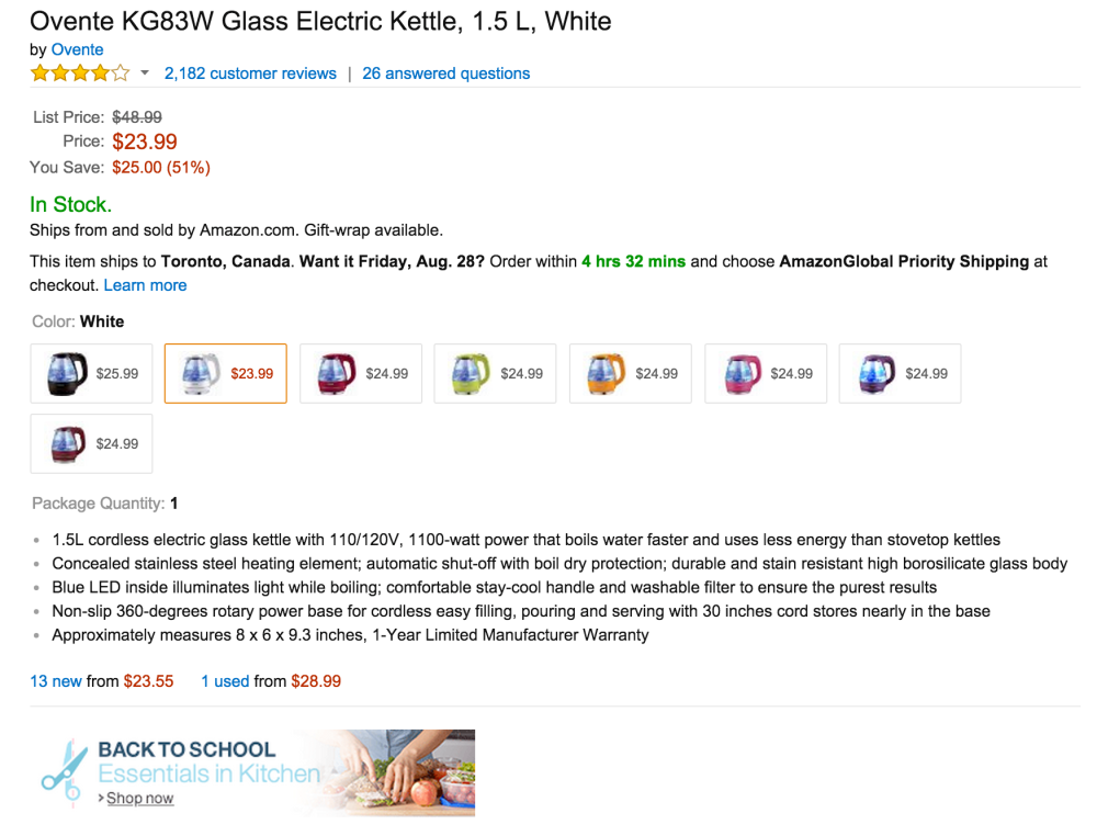 1.5 L Ovente Glass Electric Kettle (KG83W)-sale-02