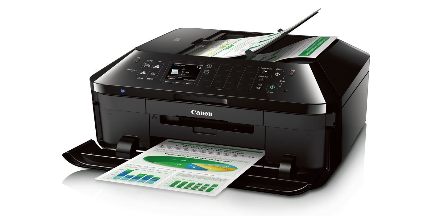 Canon PIXMA Wireless Color Photo Printer with Scanner, Copier and Fax (MX922)-sale-01