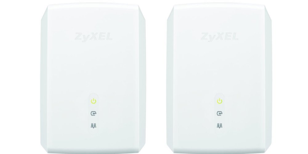 ZyXEL 1200 Mbps Powerline AV1200 Gigabit Adapter, Starter Kit - 2 Units (PLA5405KIT)-sale-01