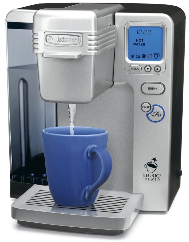 Cuisinart SS-700 Single Serve Keurig Brewing System (white:silver or black)-sale-02