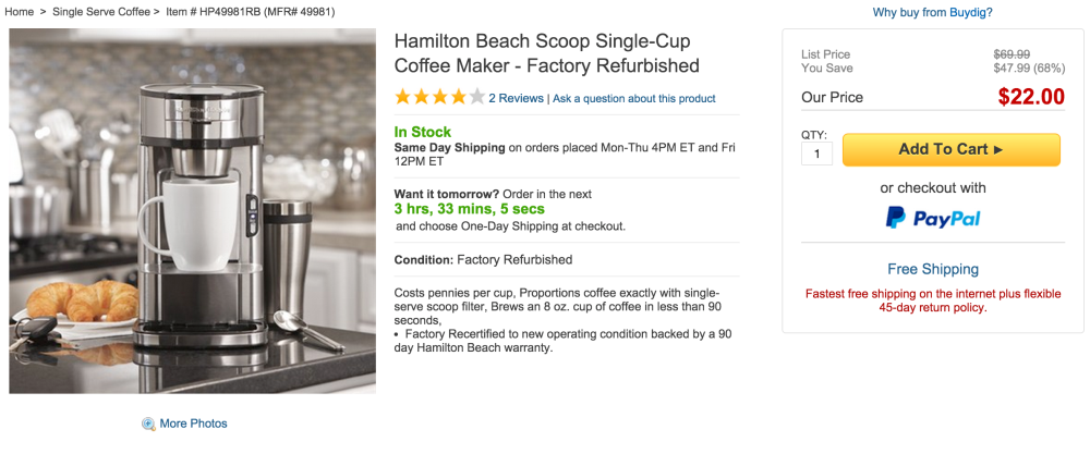Hamilton Beach Scoop Single-Cup Coffee Maker-sale-02