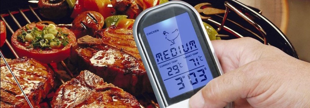 Raniaco Remote Wireless BBQ Meat Thermometer-sale-01