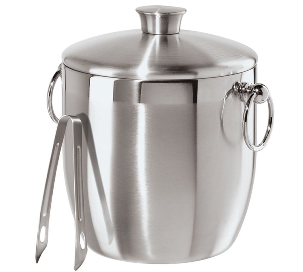 Oggi Stainless Steel Ice Bucket with Tongs0sale-01