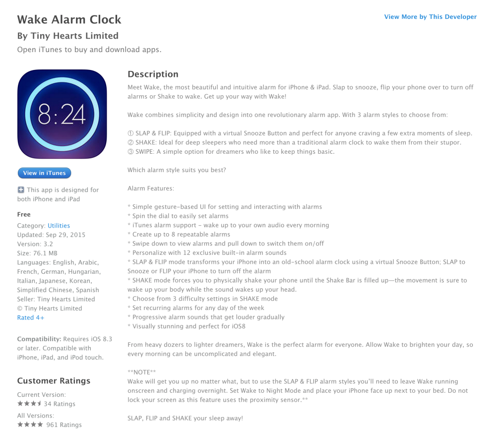 Wake Alarm Clock-Free App of the Week-sale-07