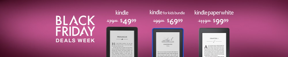 Amazon Kindle Black Friday Deals