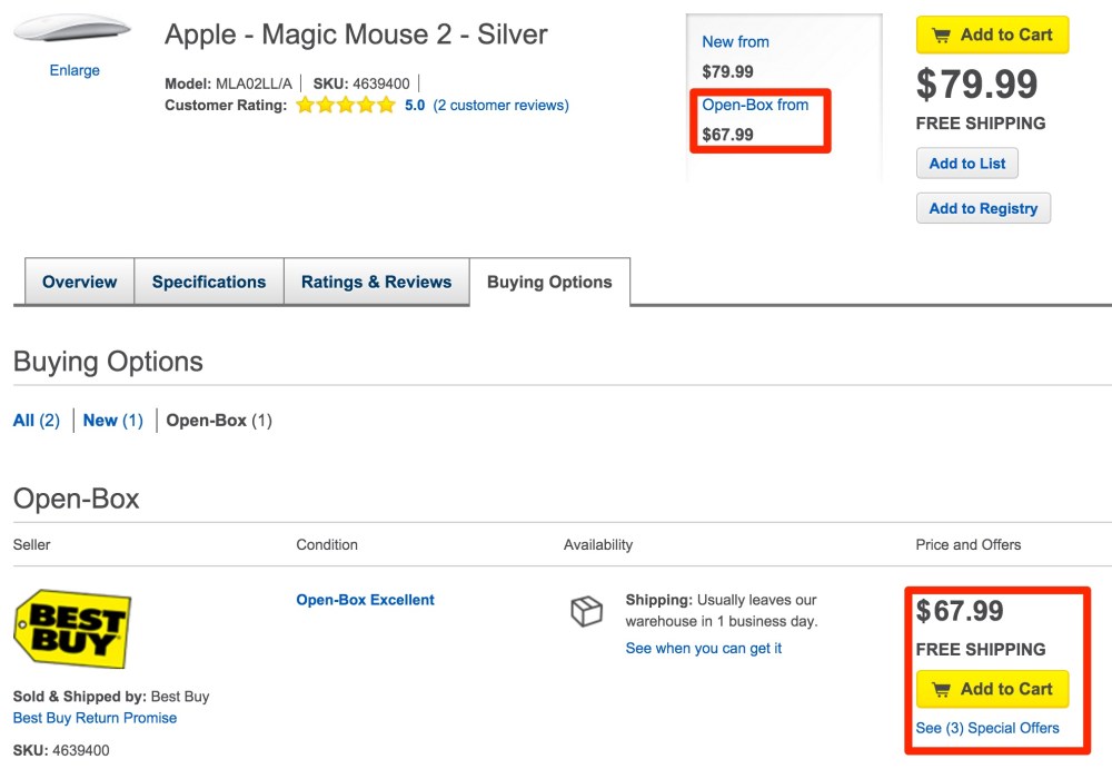 apple-magic-mouse-2-open-box-deal