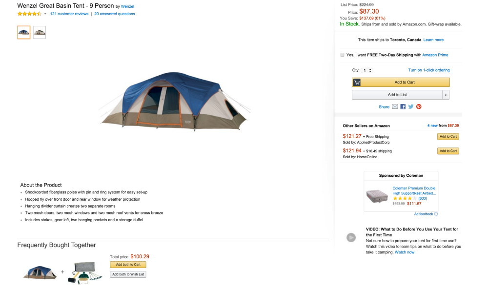Wenzel Great Basin 9 Person Tent-sale-02