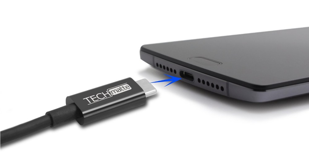 USB C to USB A Cable 3.0 (3 FT), TechMatte® USB Type C (USB-C) to A Charging Data Sync Cable